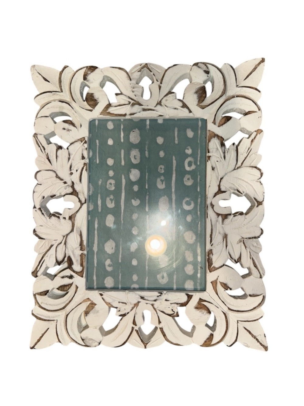 Elegant White Picture Frame